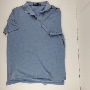 Polo by Ralph Lauren blue short sleeve polo L